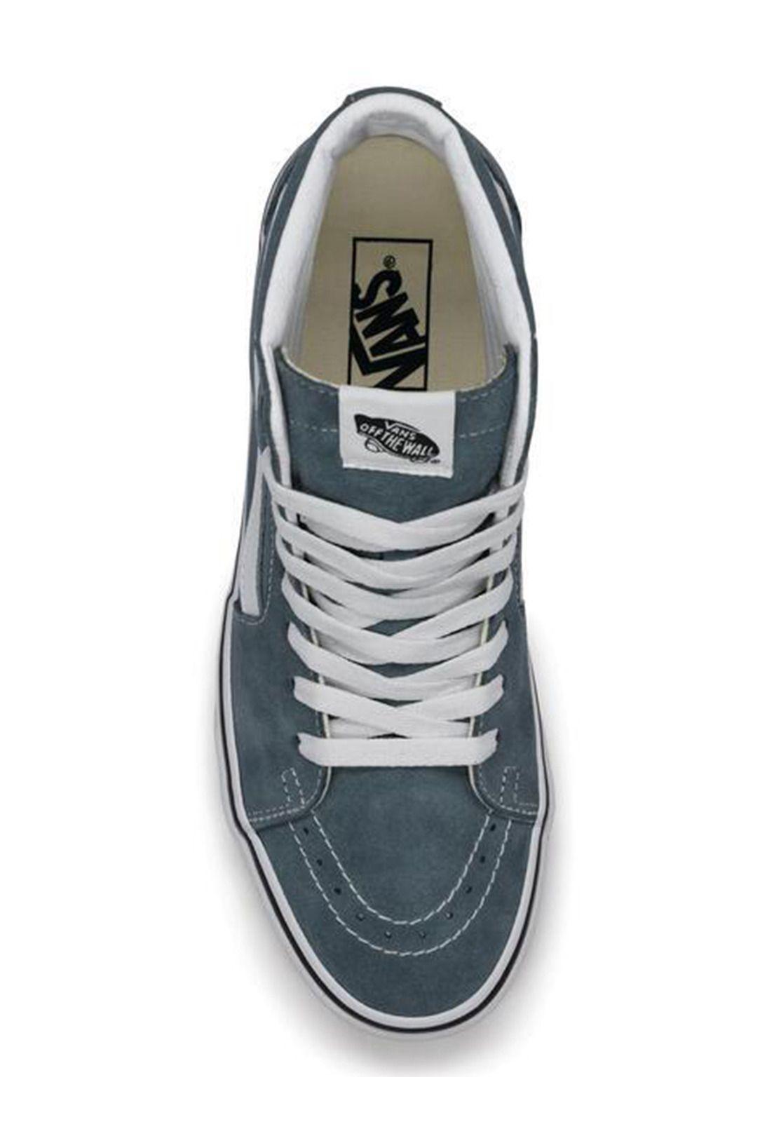 Zapatilla C/Caña Unisex Sk8-Hi Celeste-1