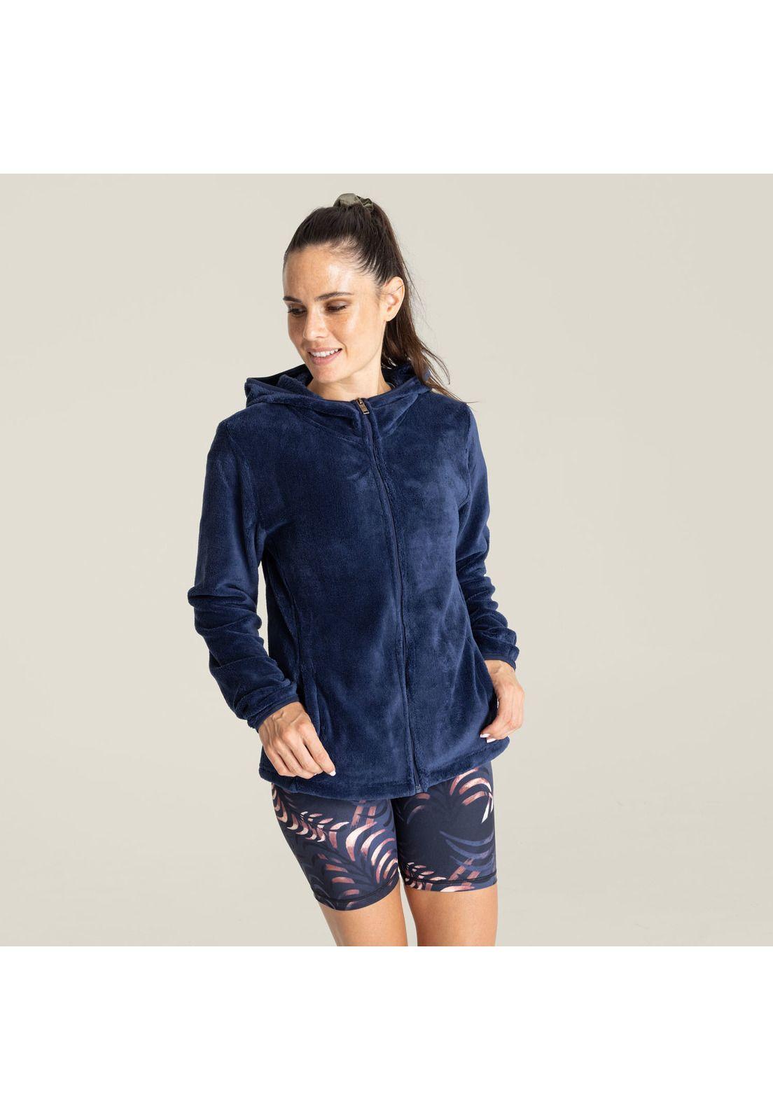 Polar Mujer Zip Hoodie Prema Azul Navy-0