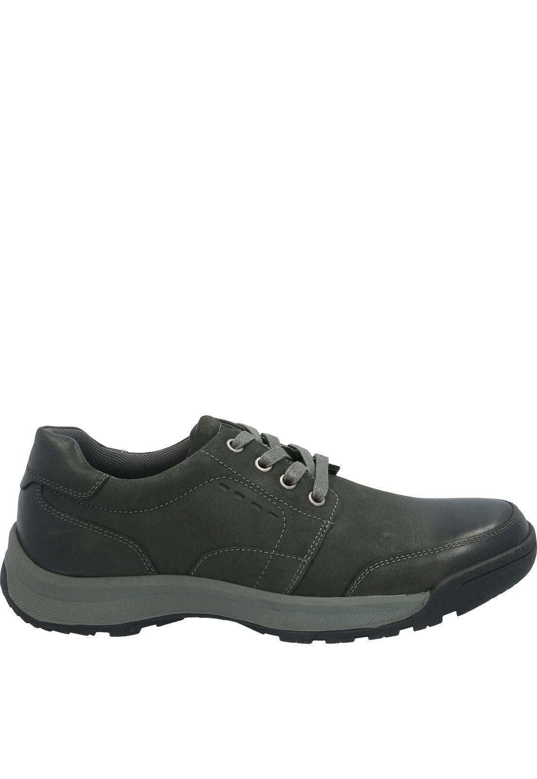 Zapato Cuero Hombre Duran Gris-1