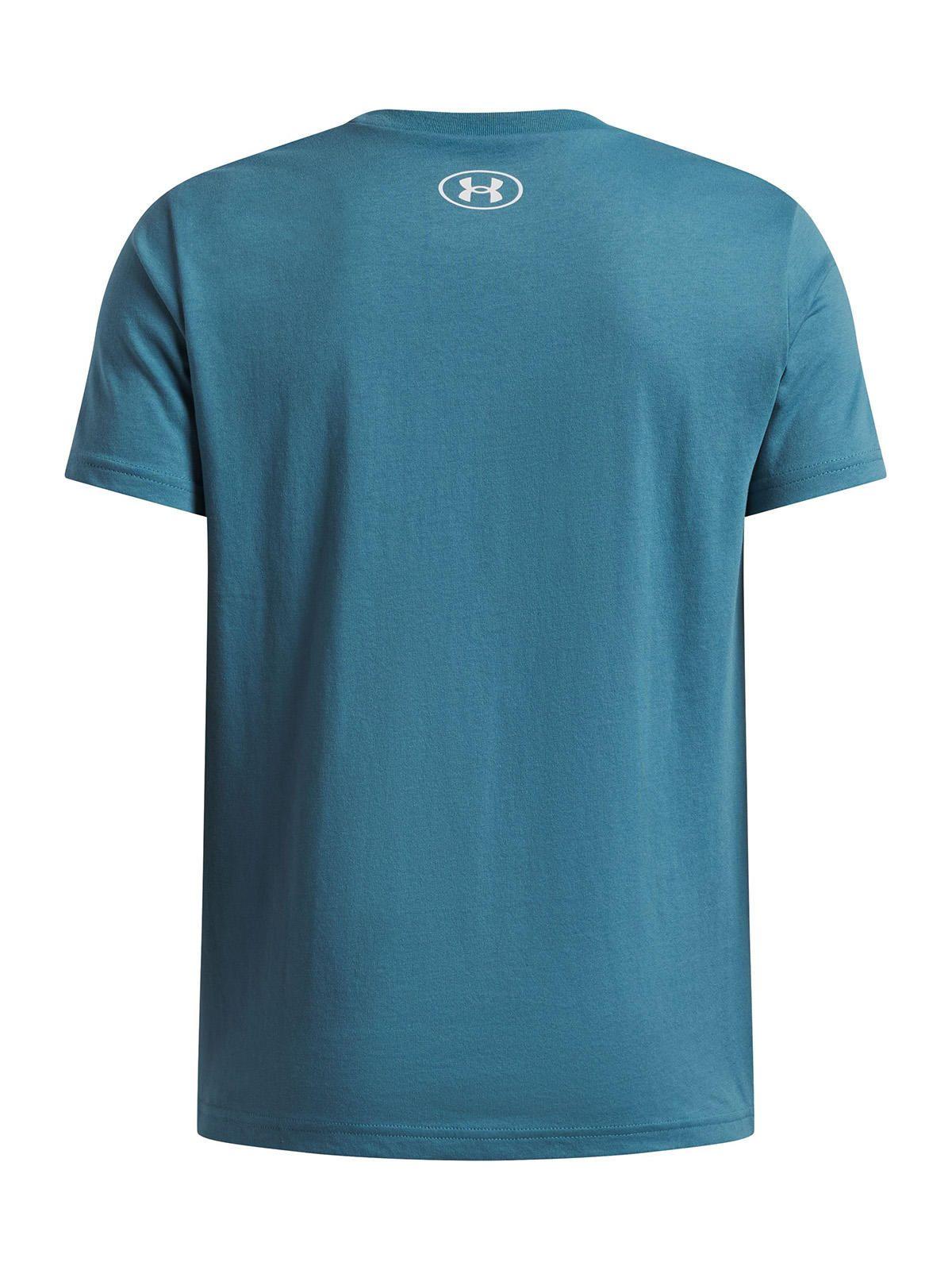 Polera M/C Niño Sportstyle Left Chest Polera Azul-1