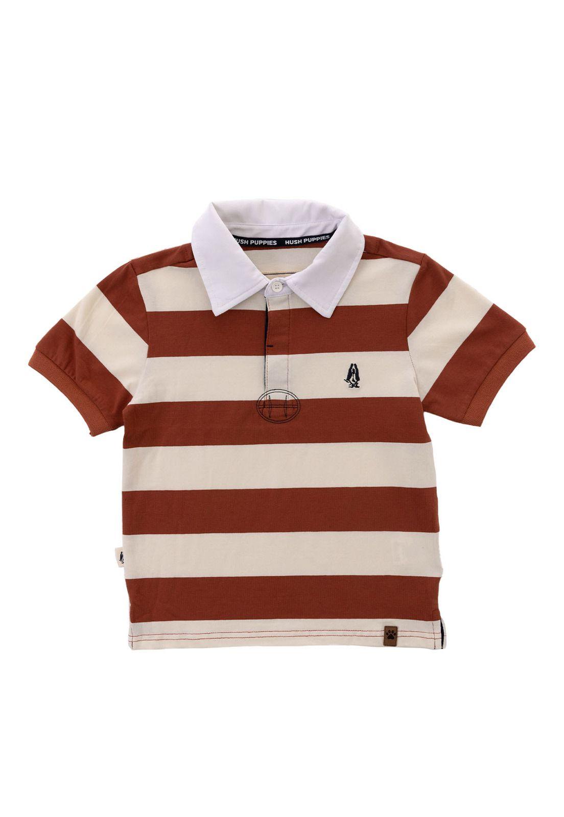 Polera Niño Marne Naranjo-0