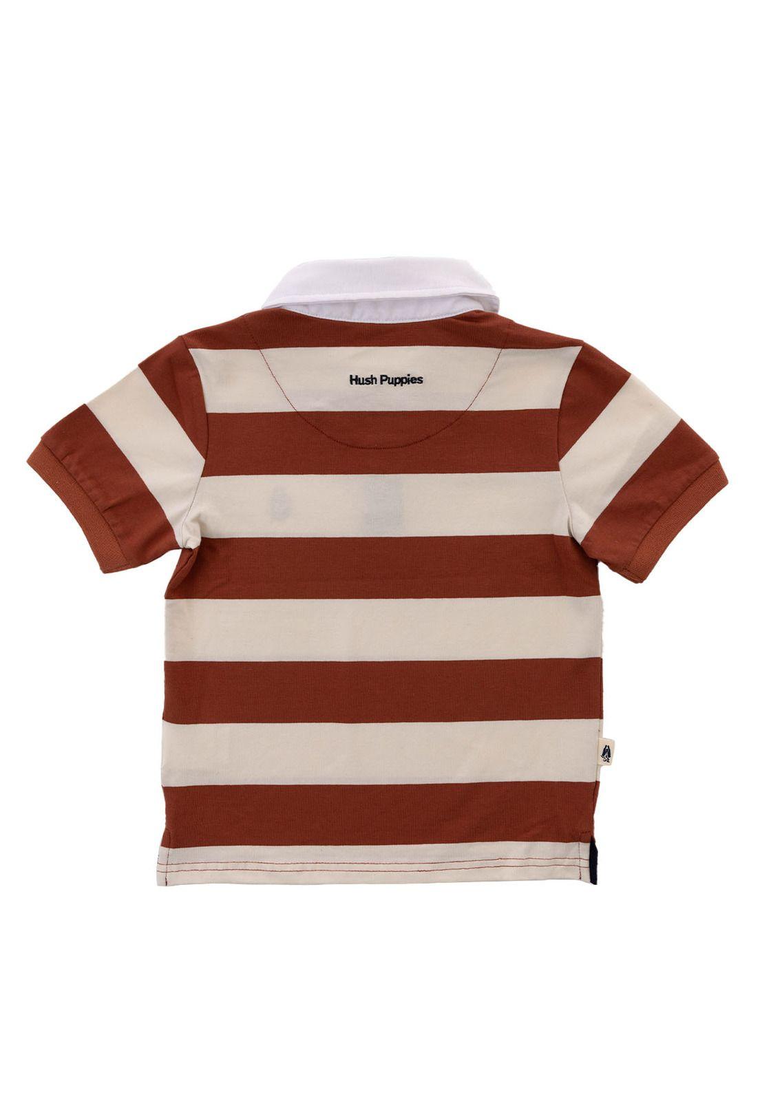 Polera Niño Marne Naranjo-5