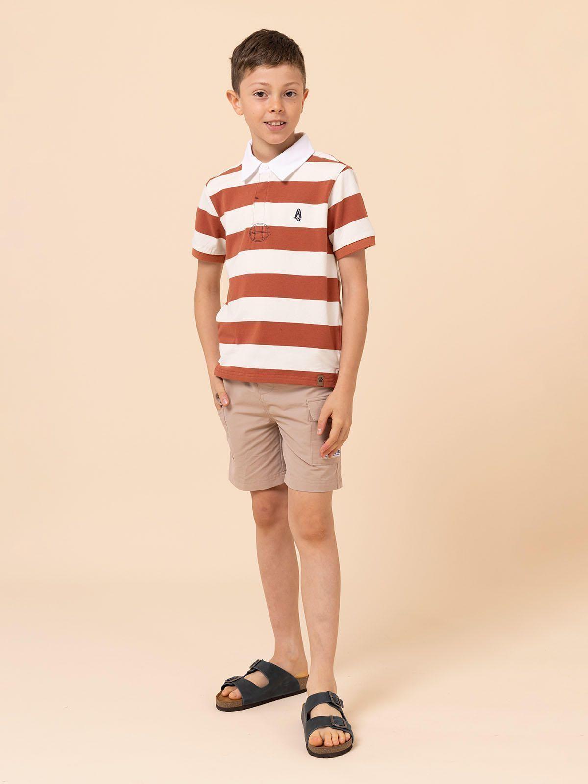 Polera Niño Marne Naranjo-1