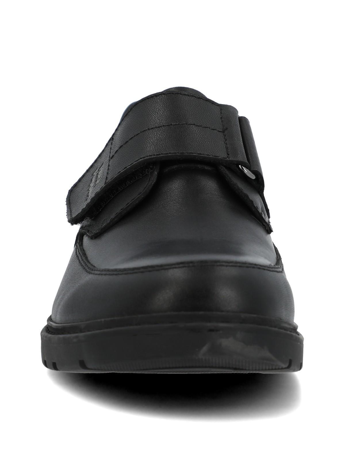 Zapato Escolar Cuero Niño Arco Negro-3