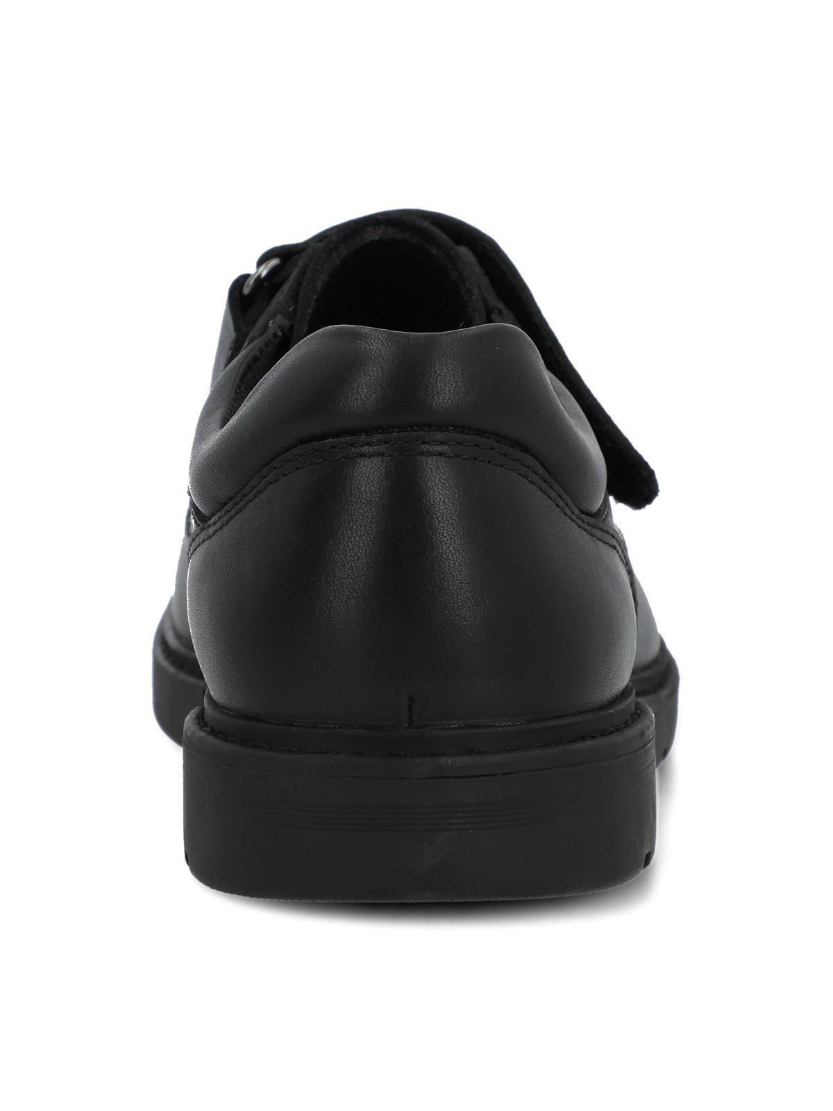 Zapato Escolar Cuero Niño Arco Negro-6