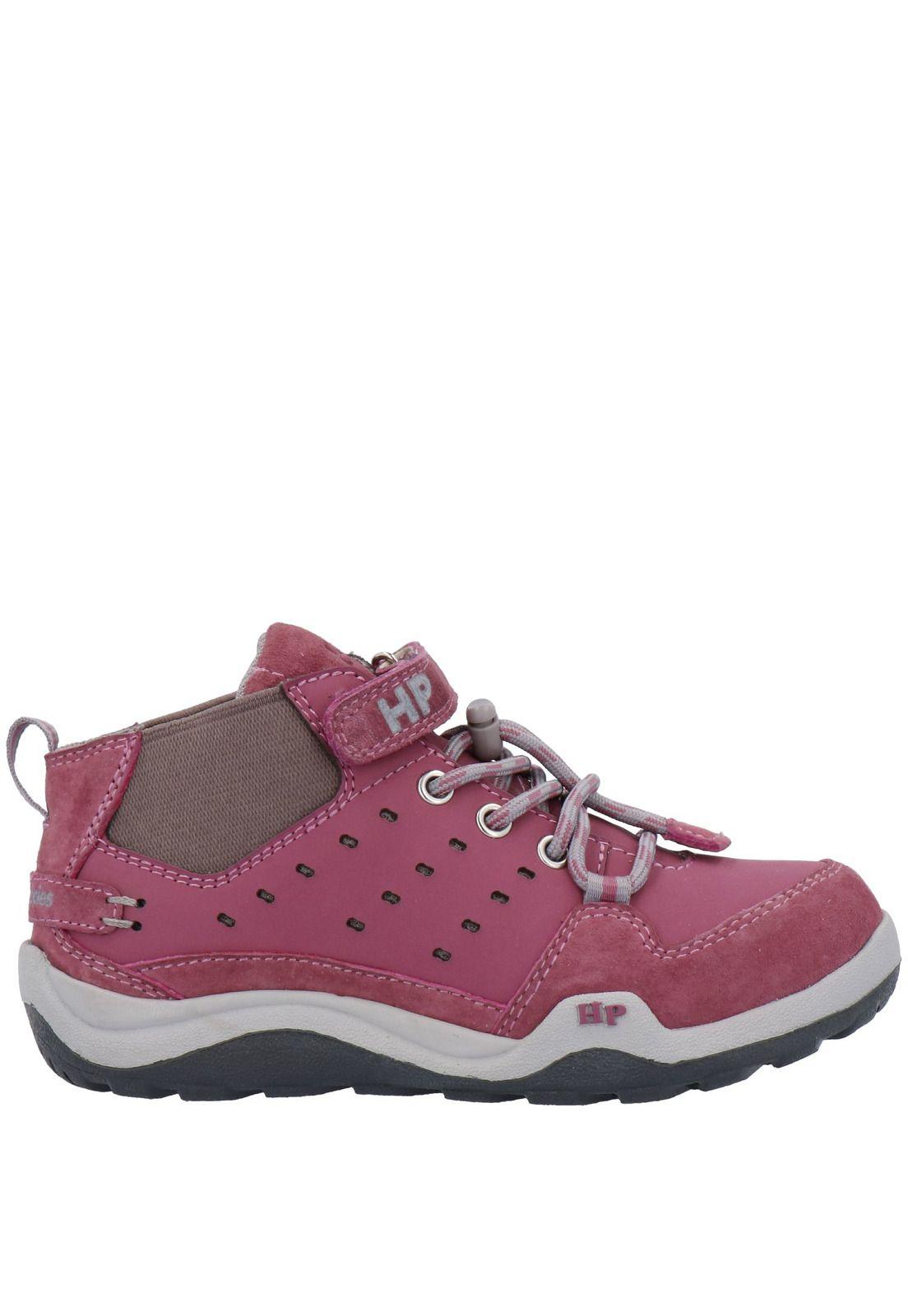 Zapatilla  Niña Rockland Hi Velcro Rosa-1