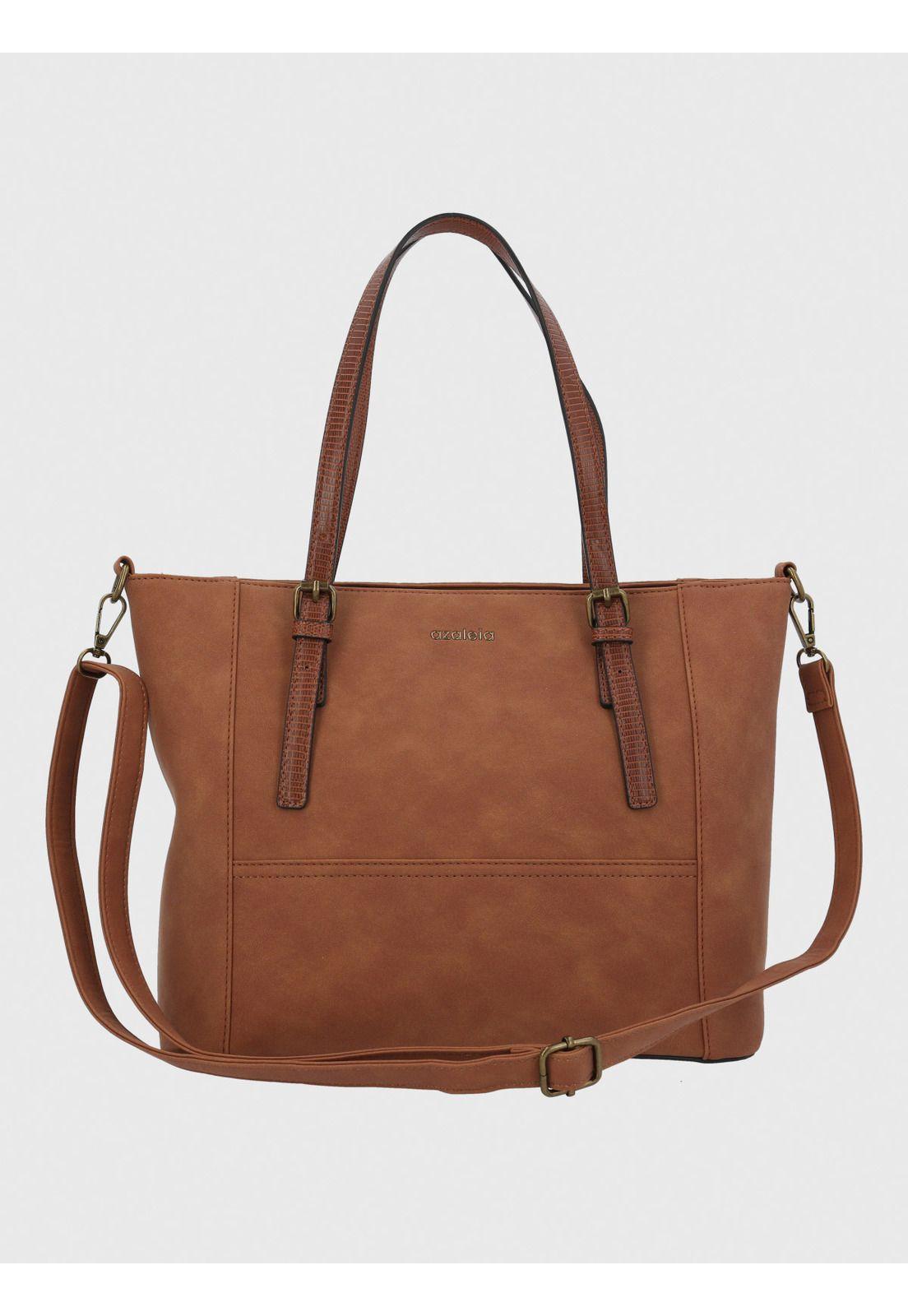 Cartera Mujer Milan Tote Café-0