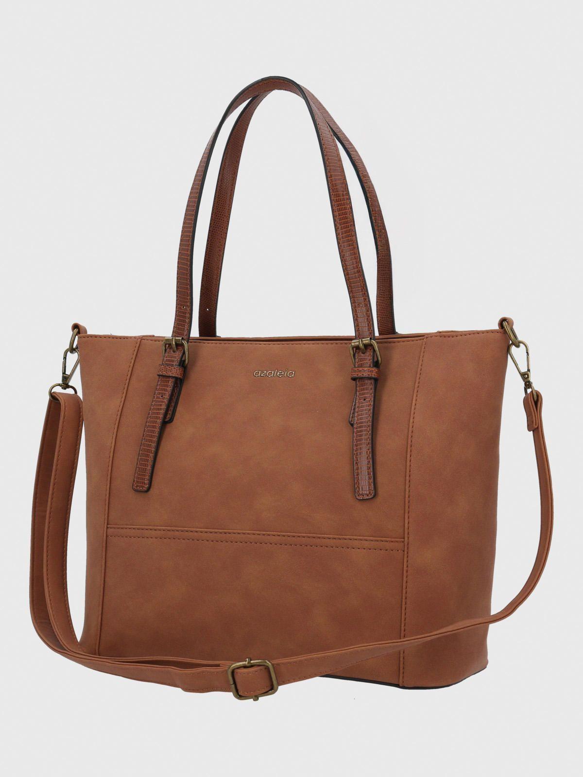Cartera Mujer Milan Tote Café-1