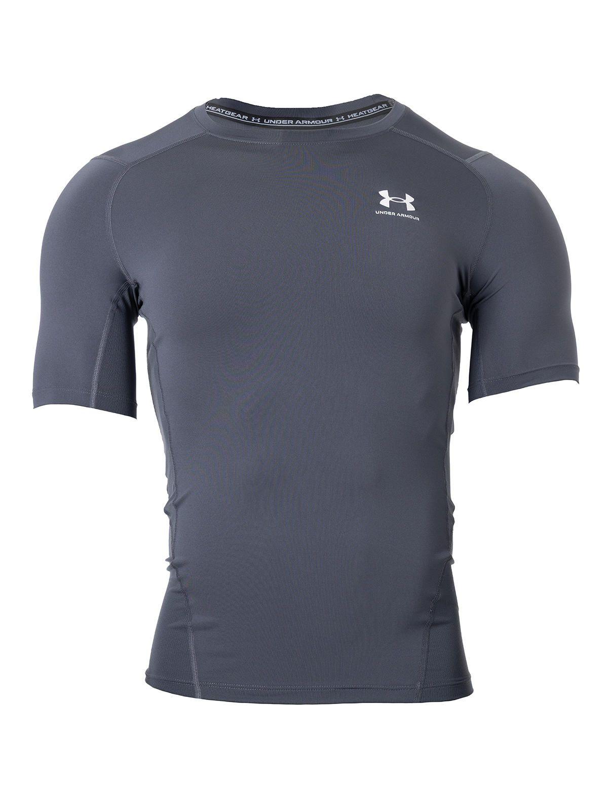 Primera Capa Superior Hombre Heatgear Superior Gris-0