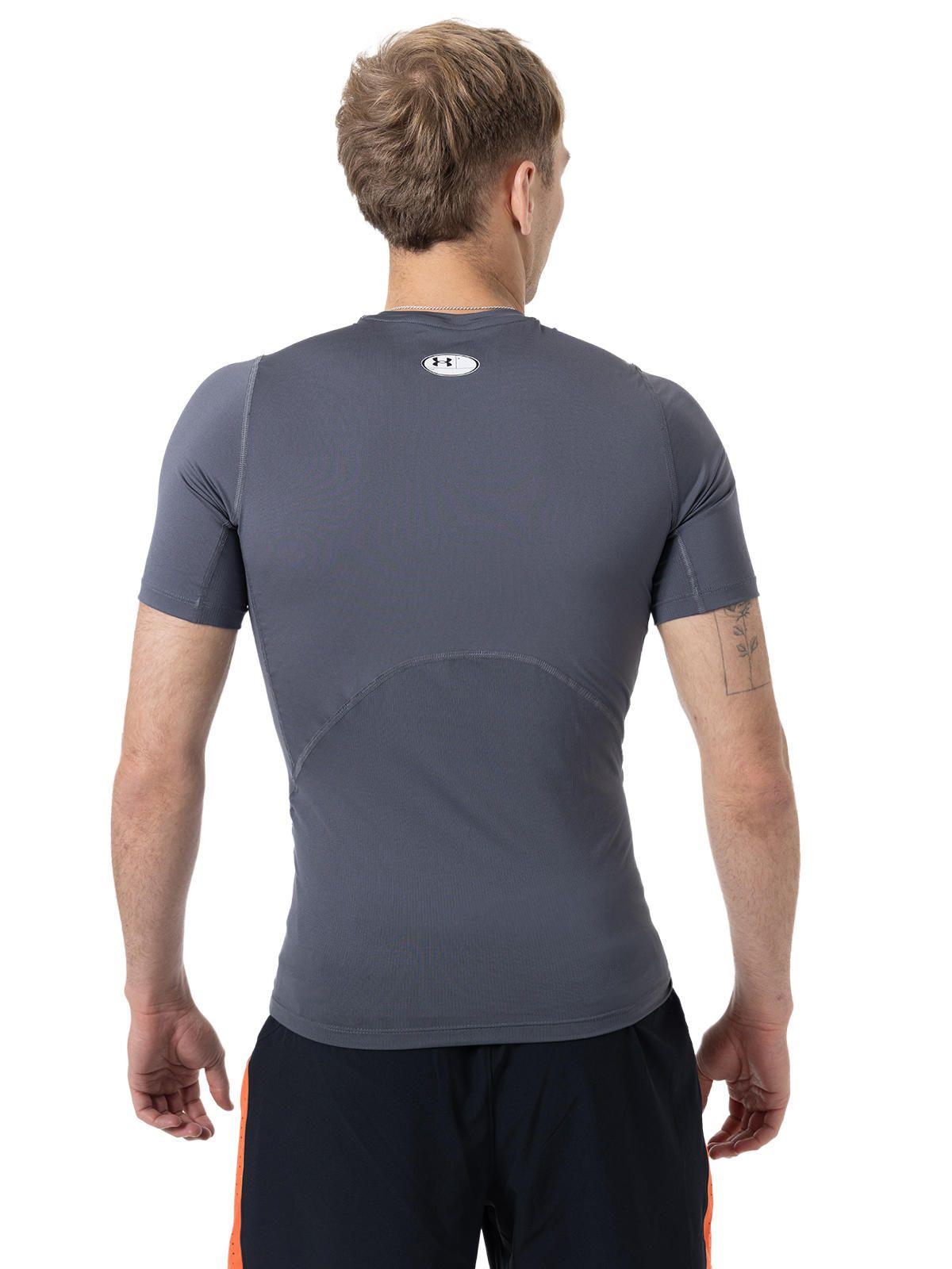 Primera Capa Superior Hombre Heatgear Superior Gris-4
