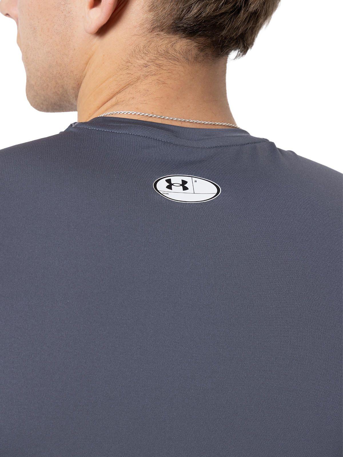 Primera Capa Superior Hombre Heatgear Superior Gris-6