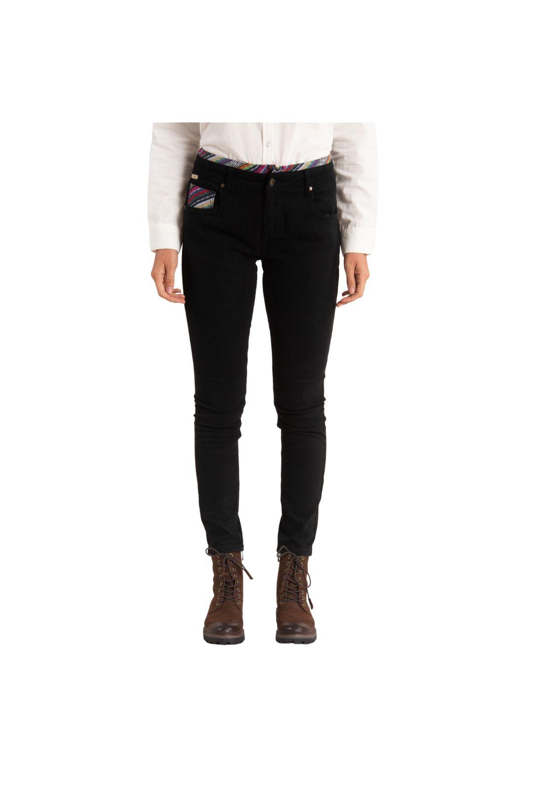 Pantalón Mujer Olivia Negro-0