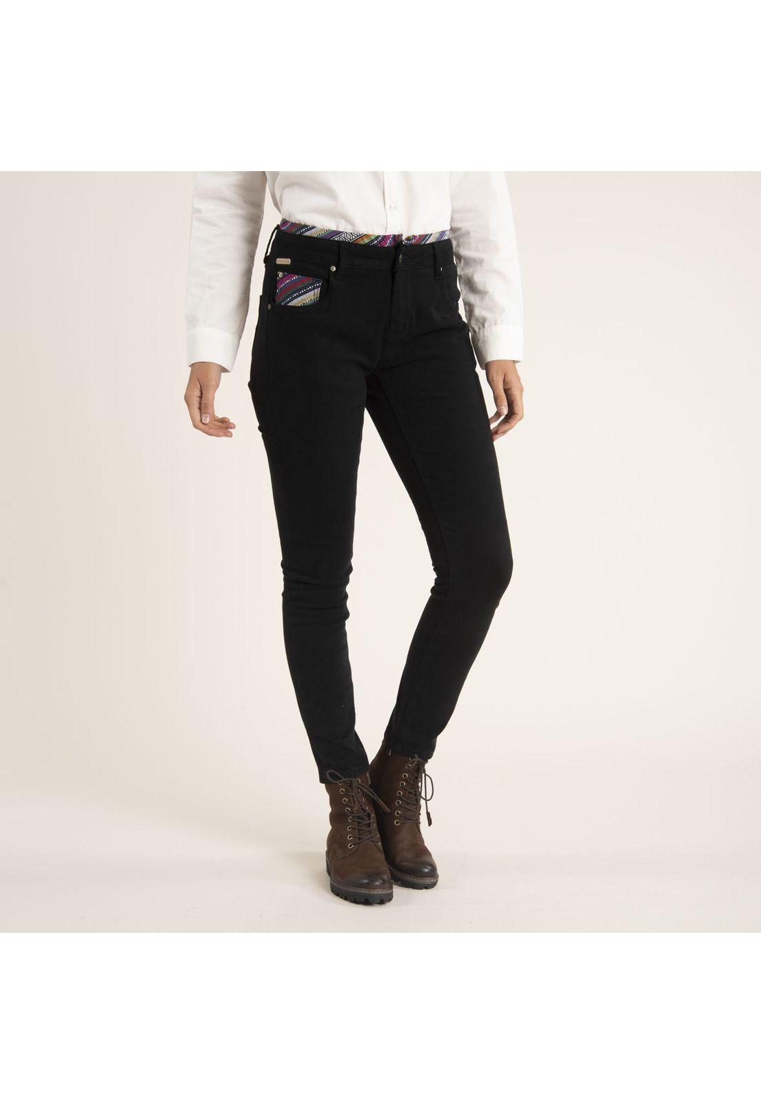 Pantalón Mujer Olivia Negro-1