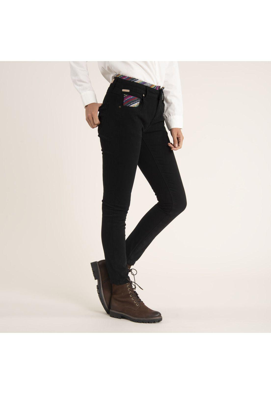 Pantalón Mujer Olivia Negro-2