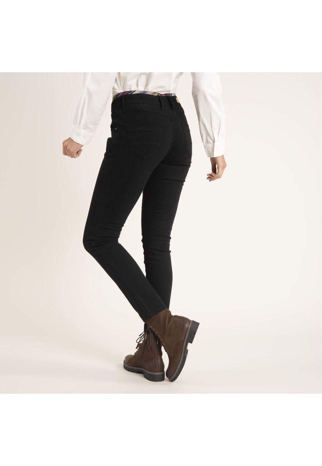 Pantalón Mujer Olivia Negro-3