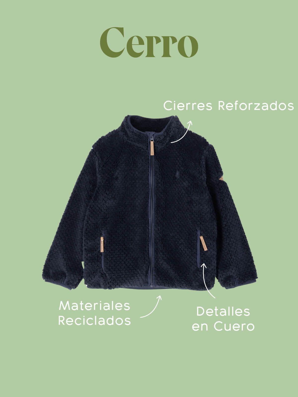 Polerón Escolar Niño Azul Marino Cerro-1