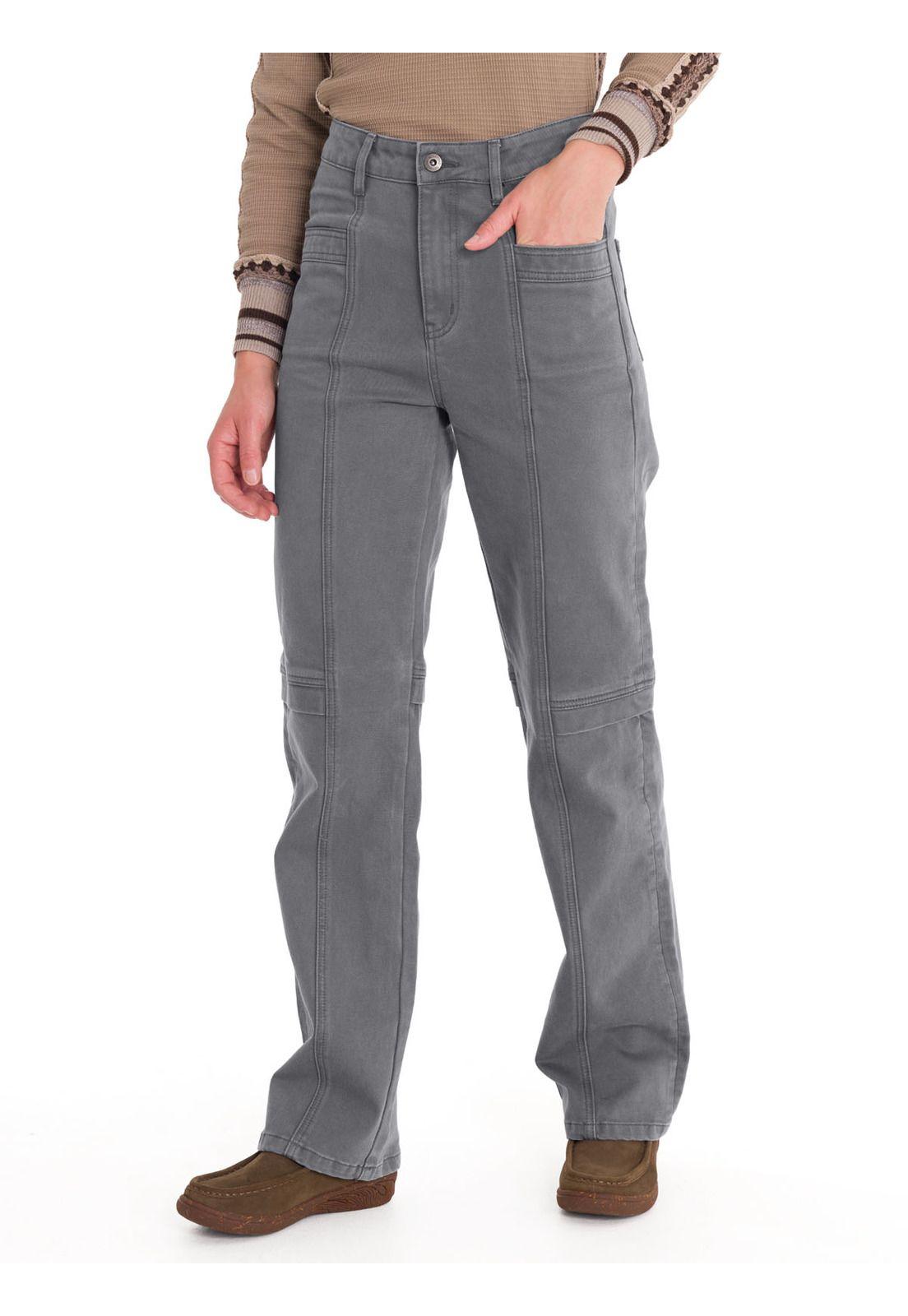 Jeans Algodón Mujer Traful Gris-4