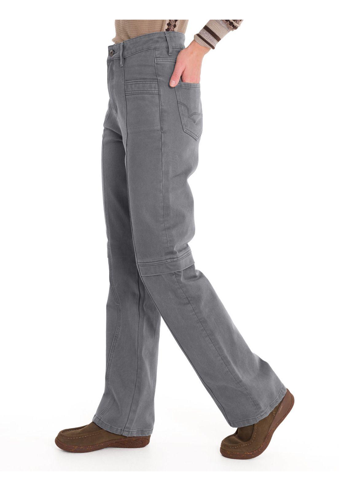 Jeans Algodón Mujer Traful Gris-5