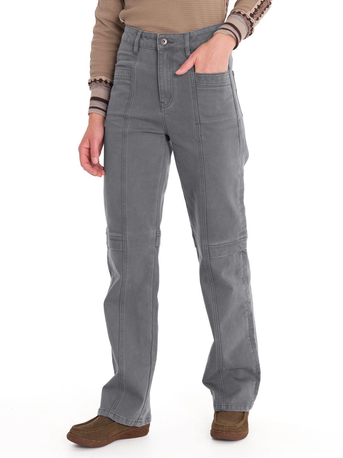 Jeans Algodón Mujer Traful Gris-4