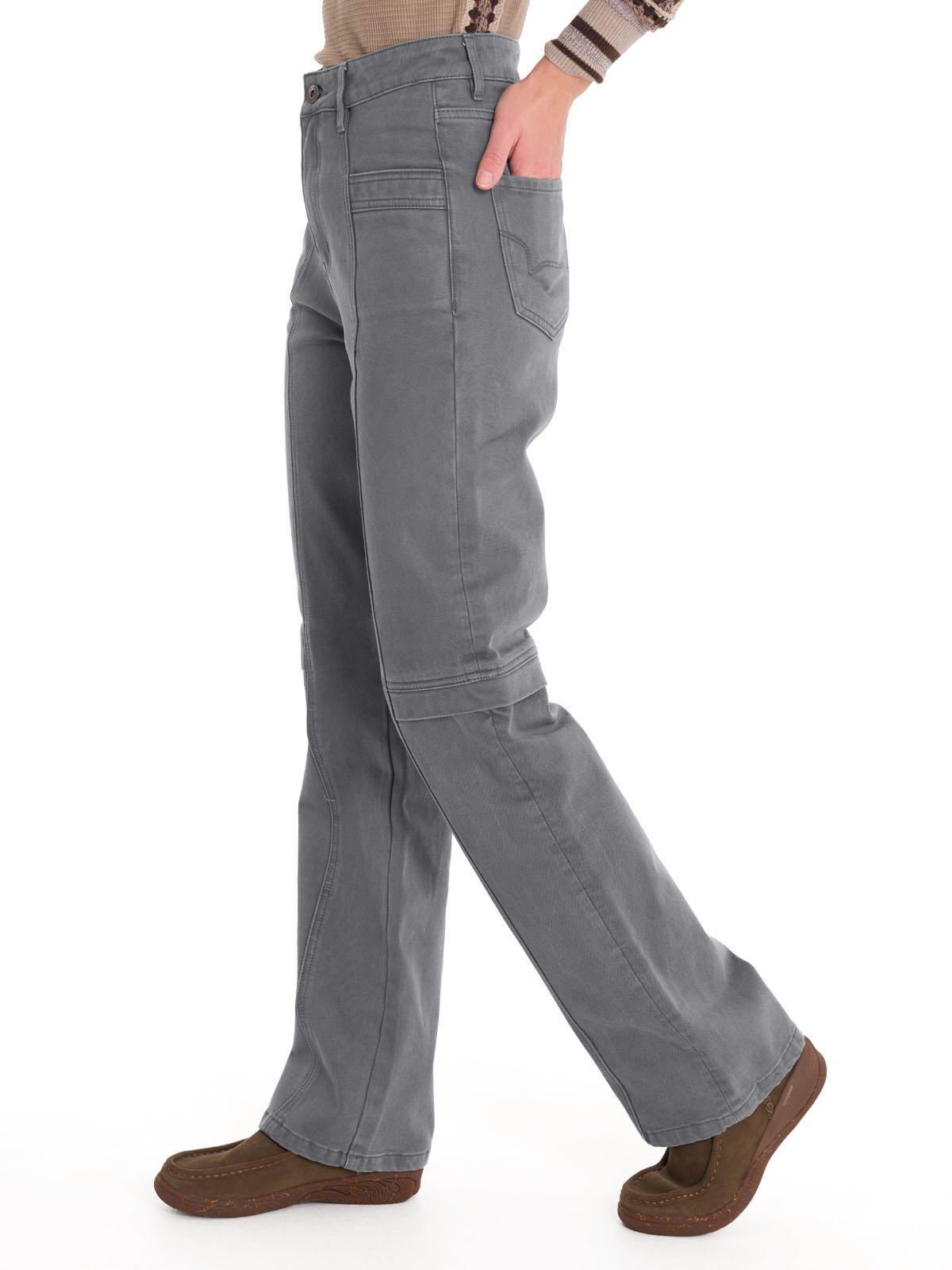 Jeans Algodón Mujer Traful Gris-5