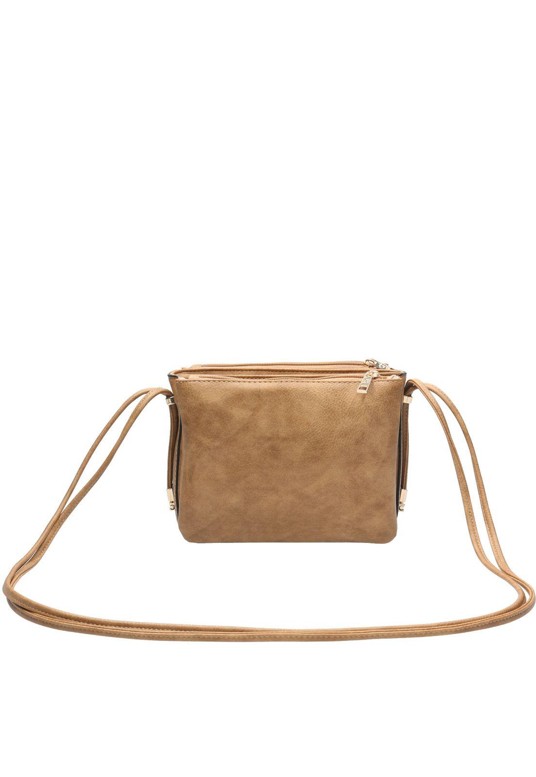 Cartera Mujer Eager Cross Café-2