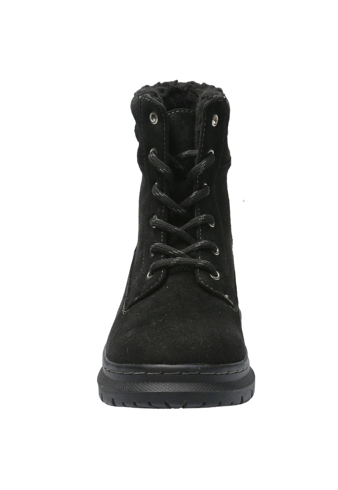 Botín Mujer Elist Negro-3