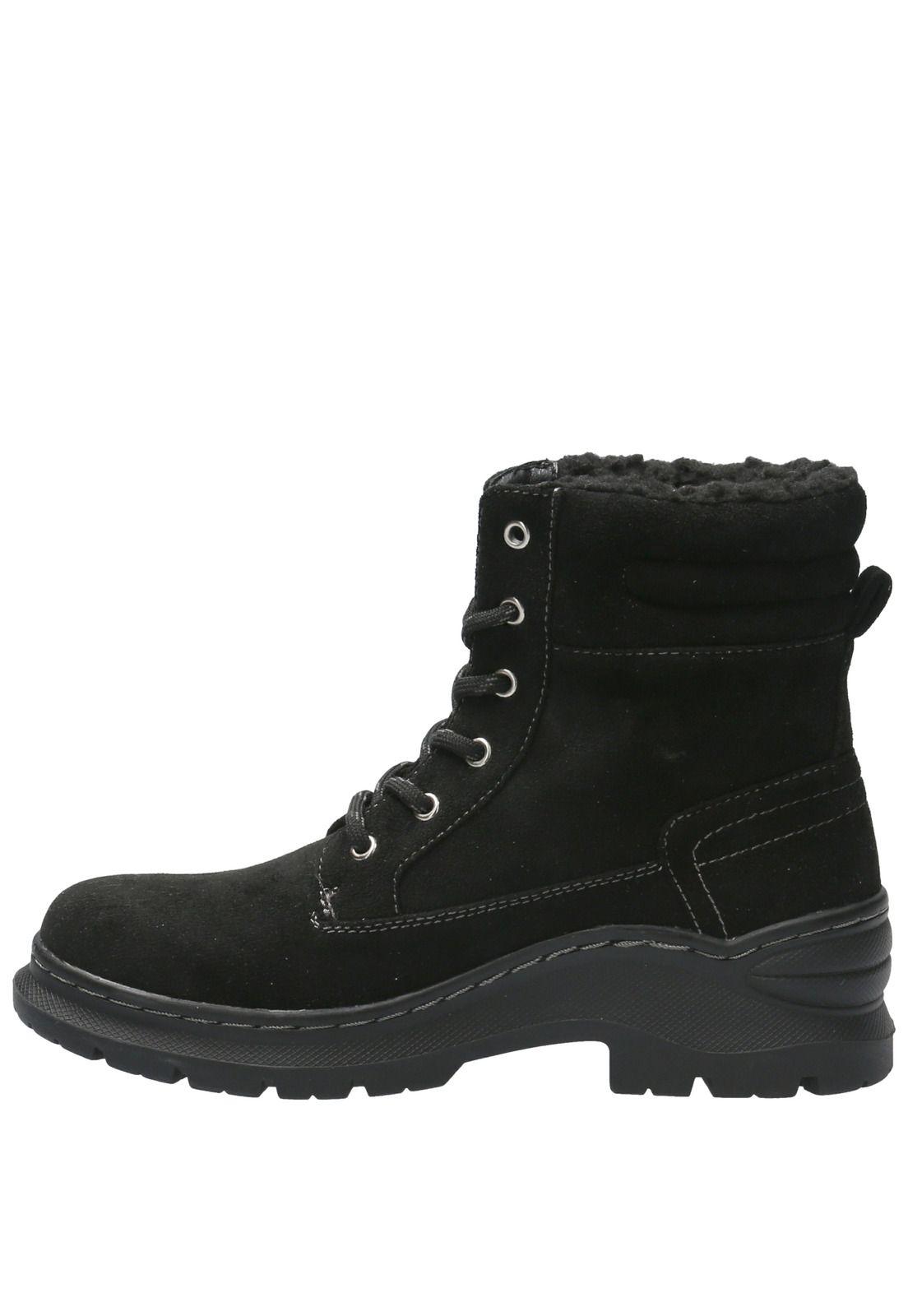 Botín Mujer Elist Negro-5