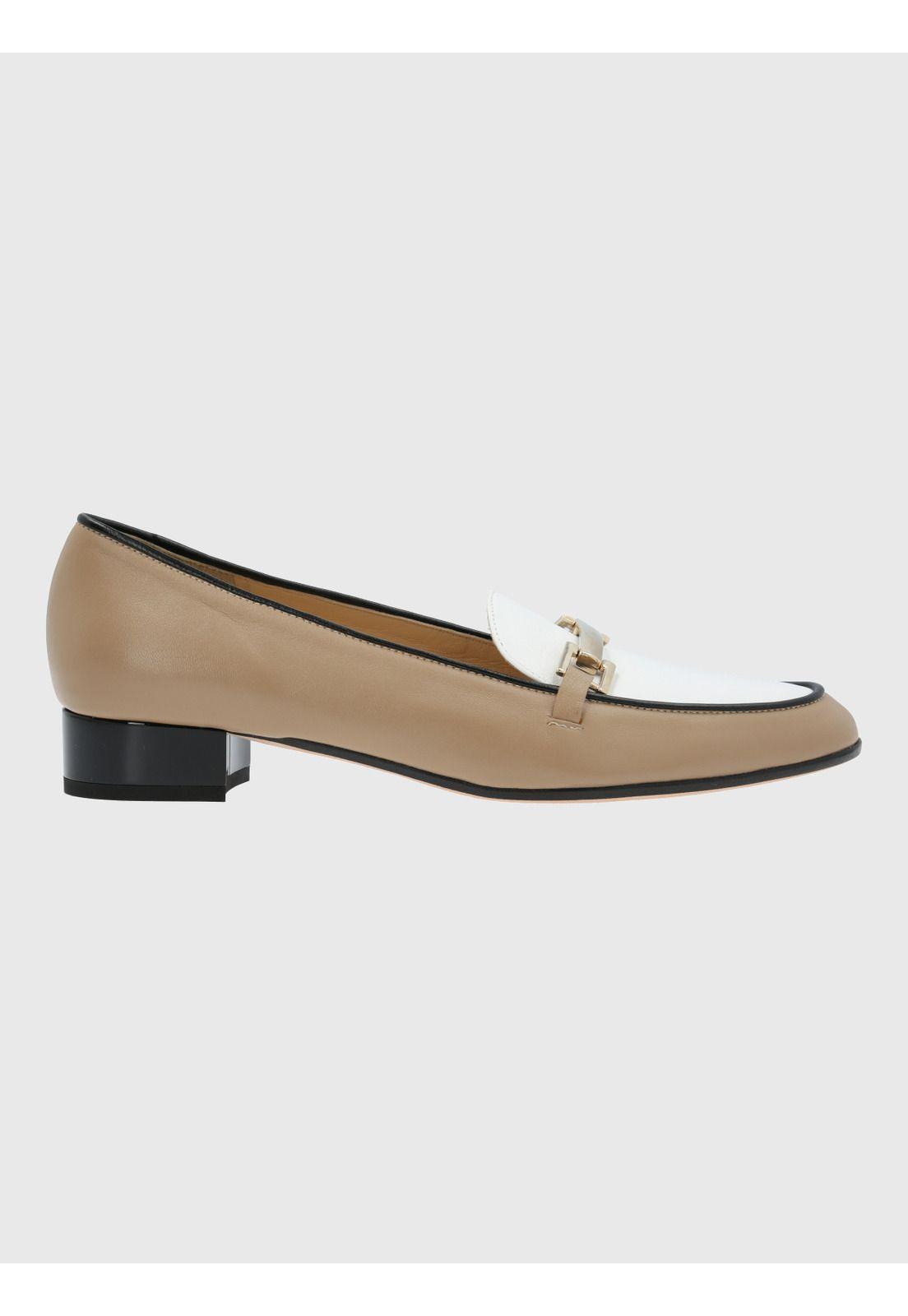 Zapato Brunate Mujer Cuero Riale Café-1
