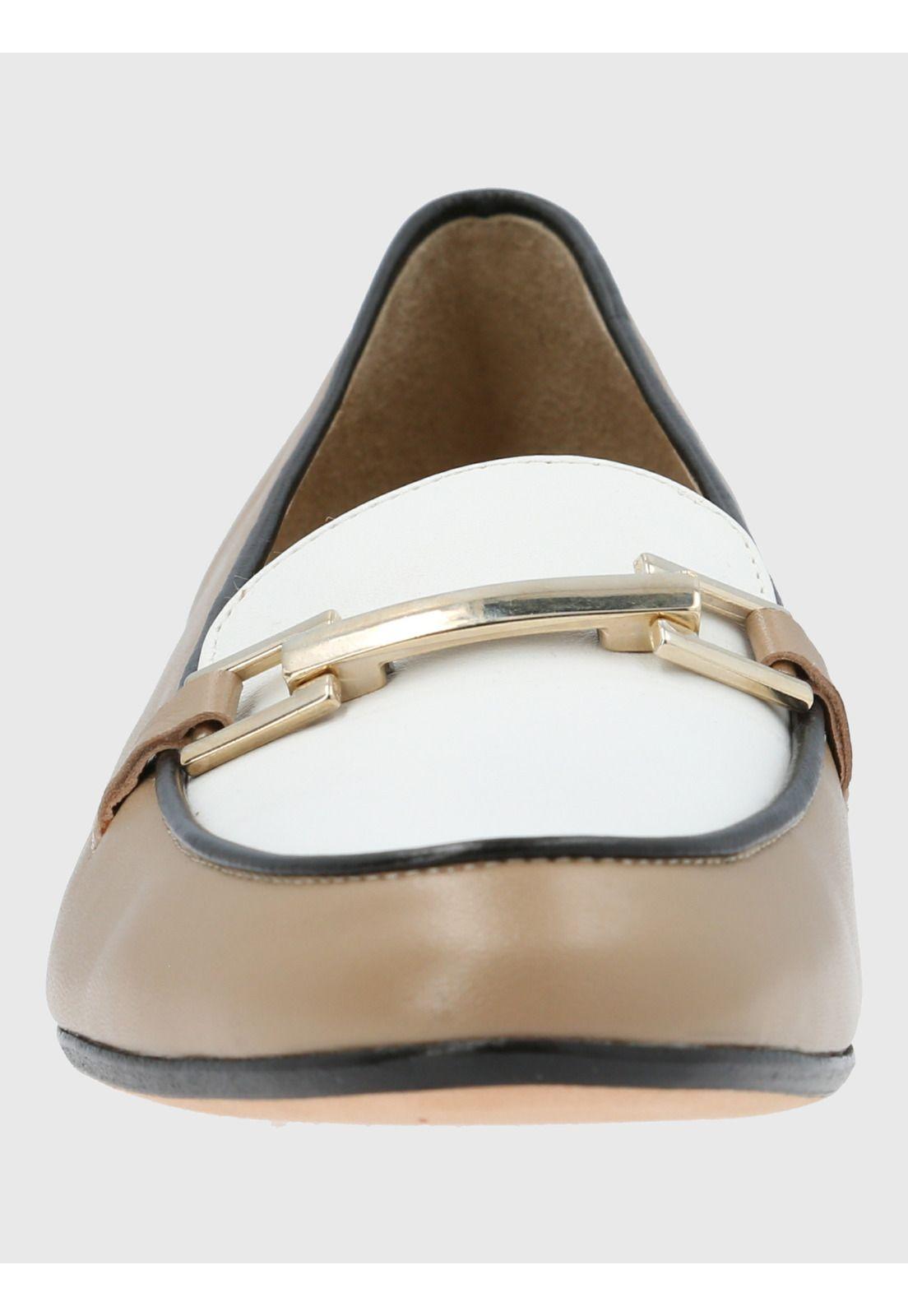 Zapato Brunate Mujer Cuero Riale Café-3