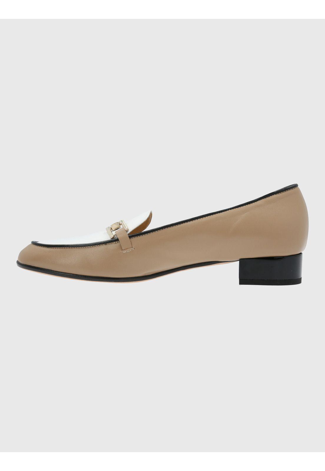 Zapato Brunate Mujer Cuero Riale Café-5
