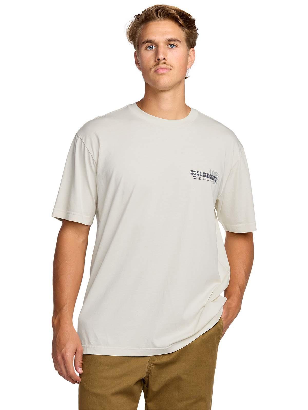 Polera m/c Hombre Single fin premium Blanco-4