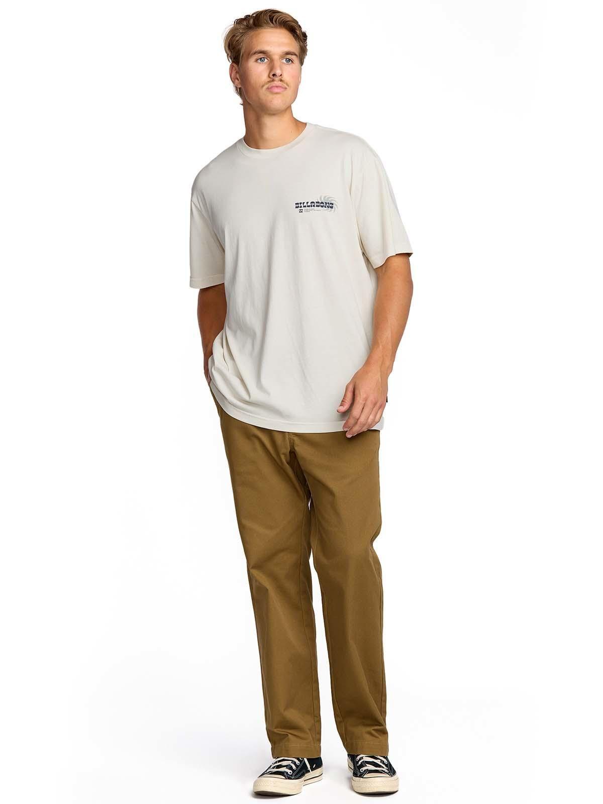 Polera m/c Hombre Single fin premium Blanco-7