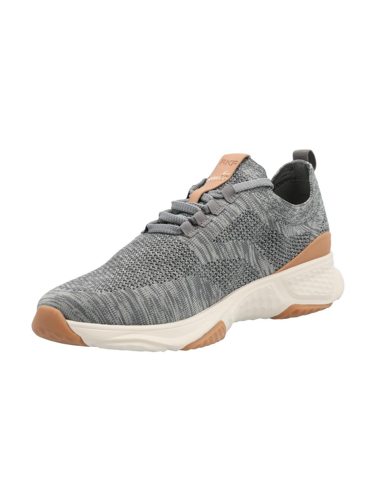 Zapatilla Cuero Hombre Lewis Gris-4