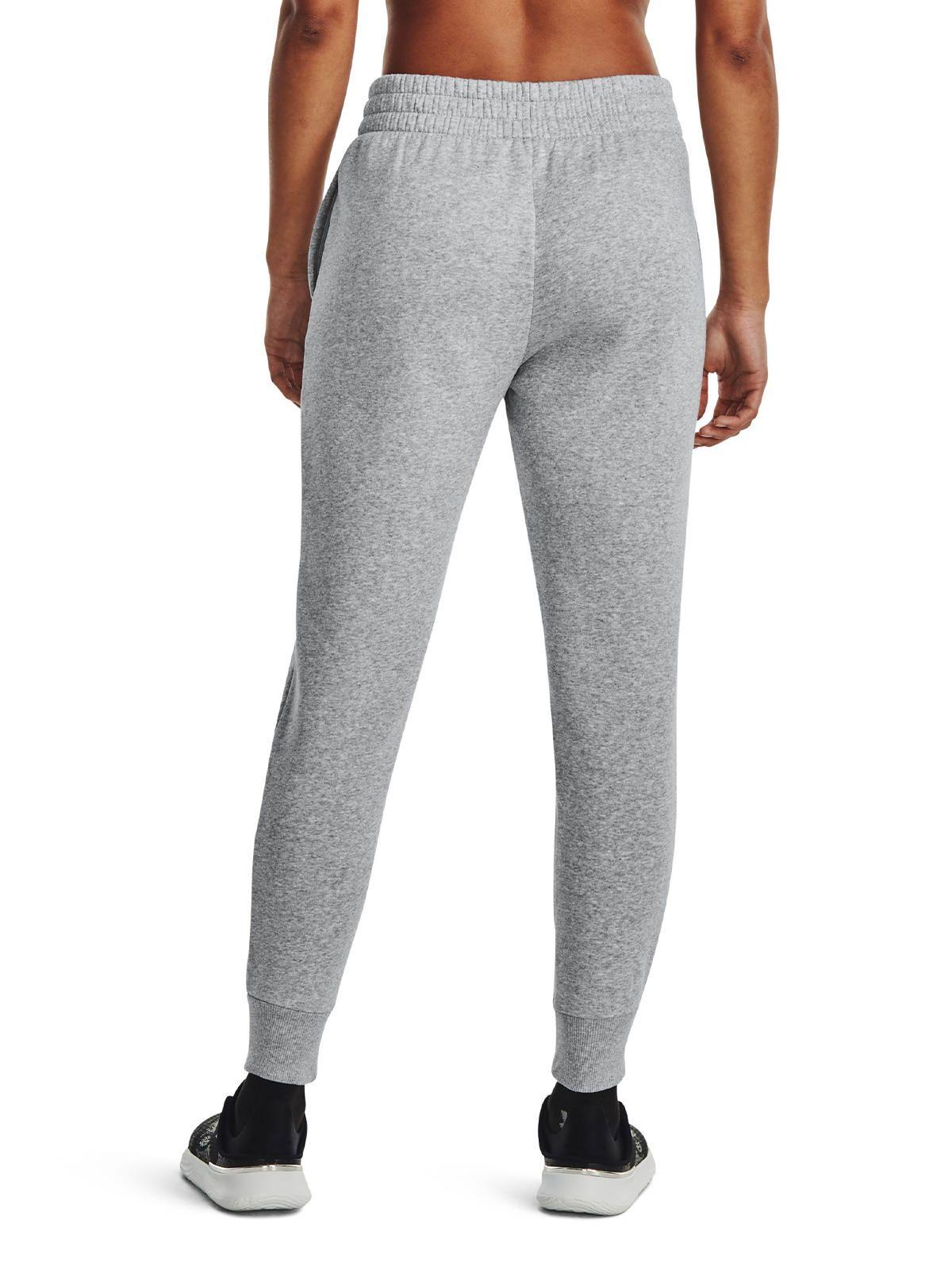 Joggers de polar UA Rival Gris para mujer-4
