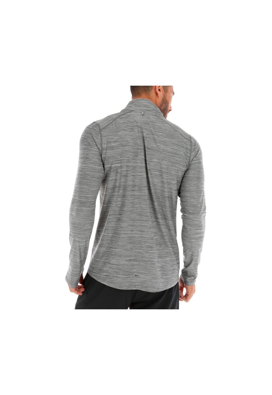 Polera M/L Ls Half Zip Ii Negro-2