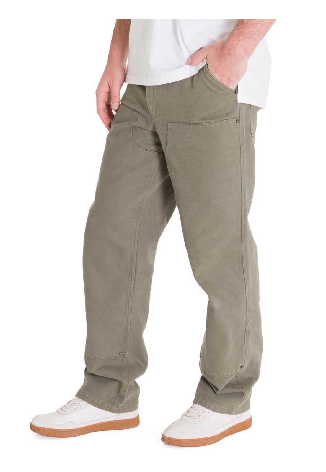 Pantalón Heritage Uniform Double Hombre Verde-1