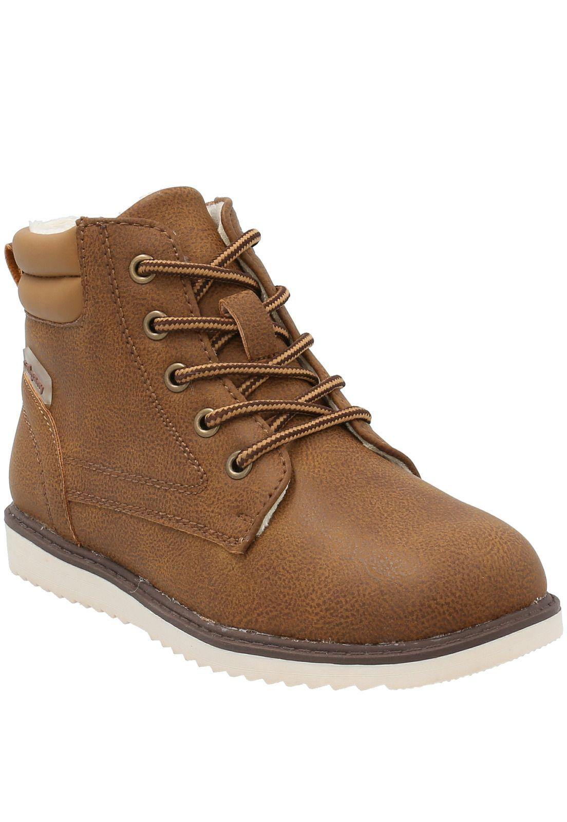 Botín Niño Atlas Café-0