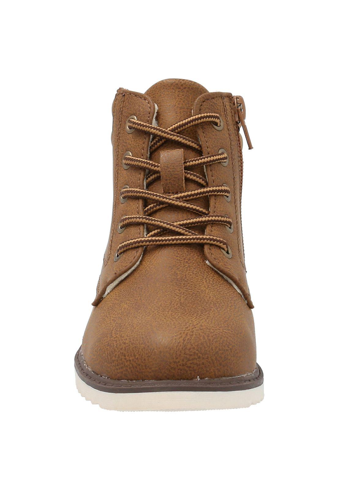 Botín Niño Atlas Café-3