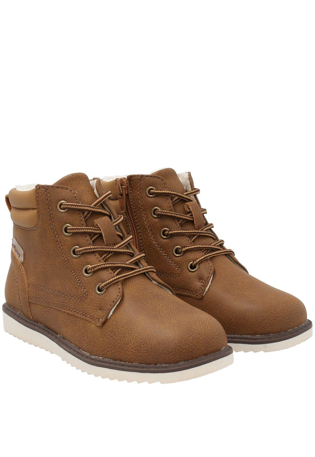 Botín Niño Atlas Café-7