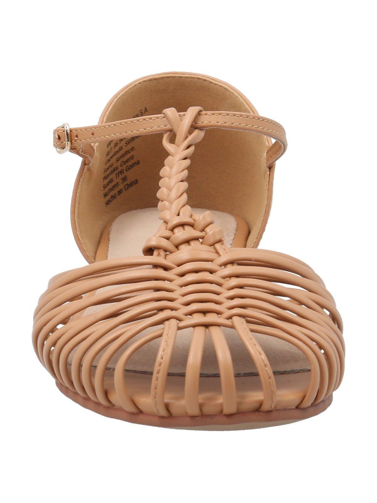 Sandalia Mujer Orna Camel-3