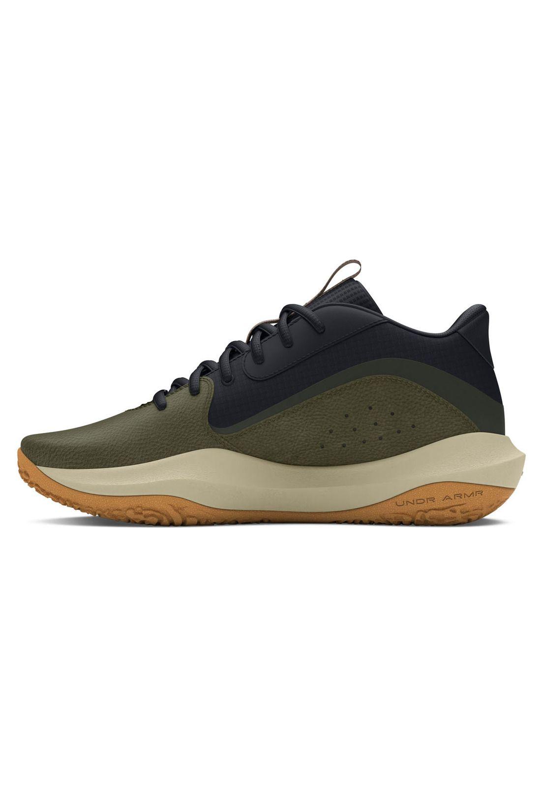 Zapatillas Bsketball unsex Lockdown7 Verde-1