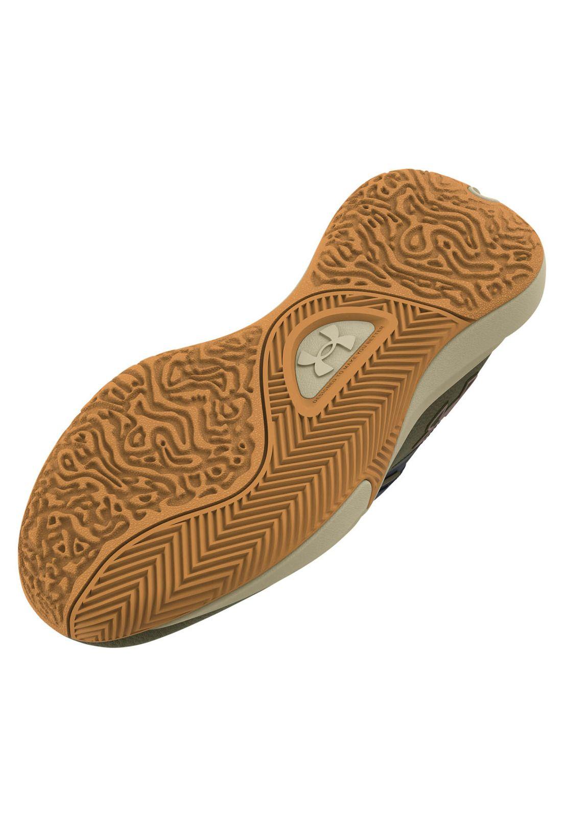 Zapatillas Bsketball unsex Lockdown7 Verde-3