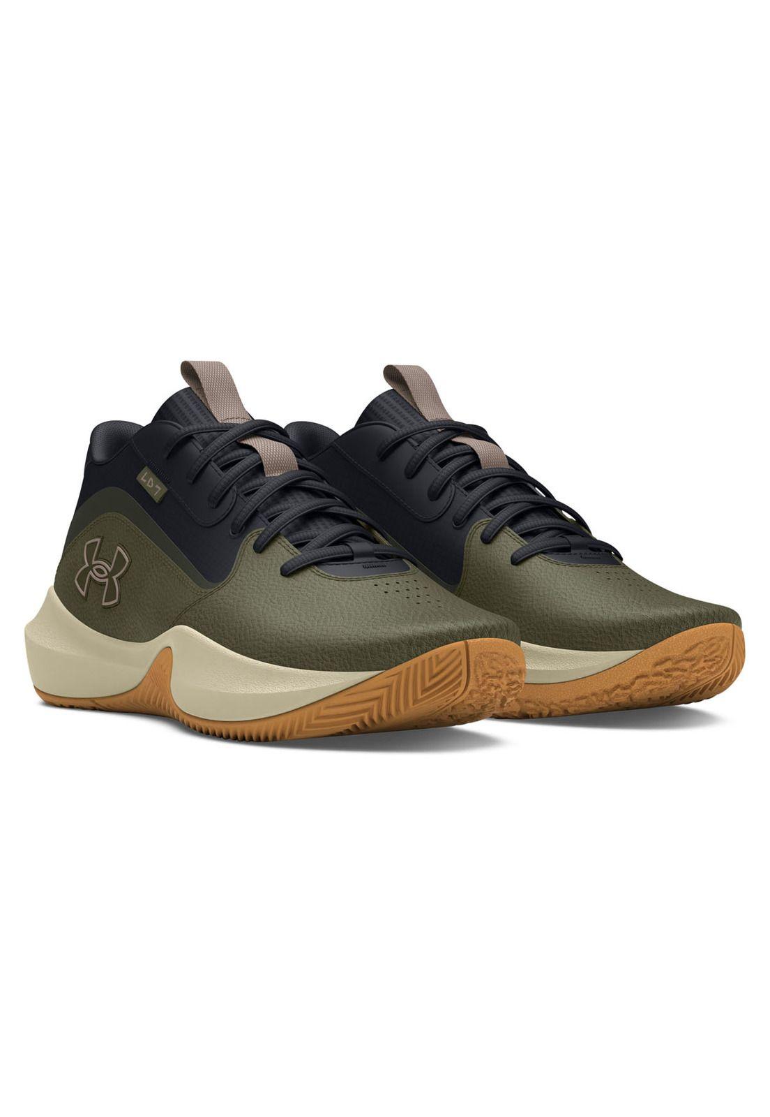 Zapatillas Bsketball unsex Lockdown7 Verde-5