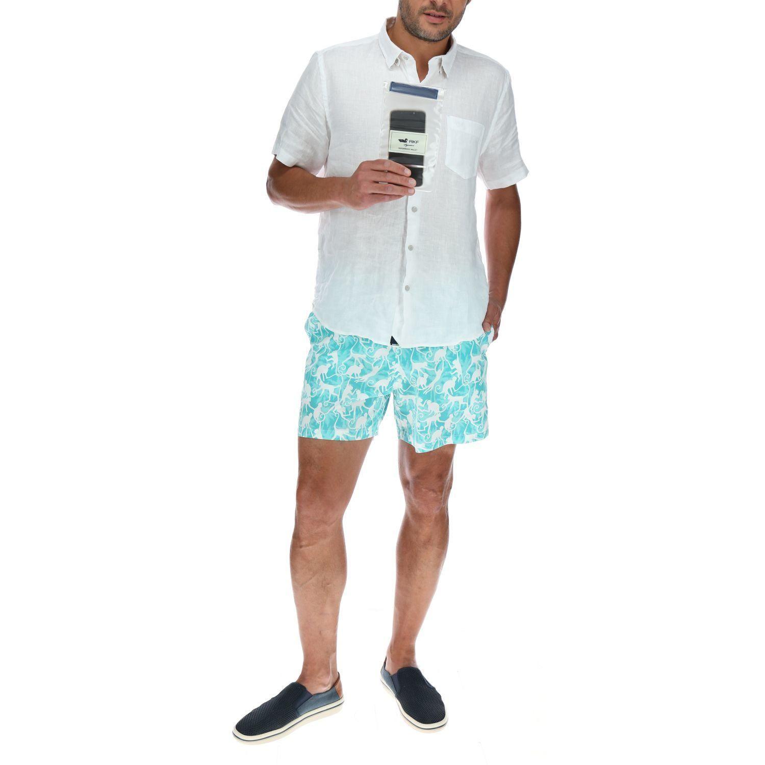 Traje De Baño Izam Celeste-4