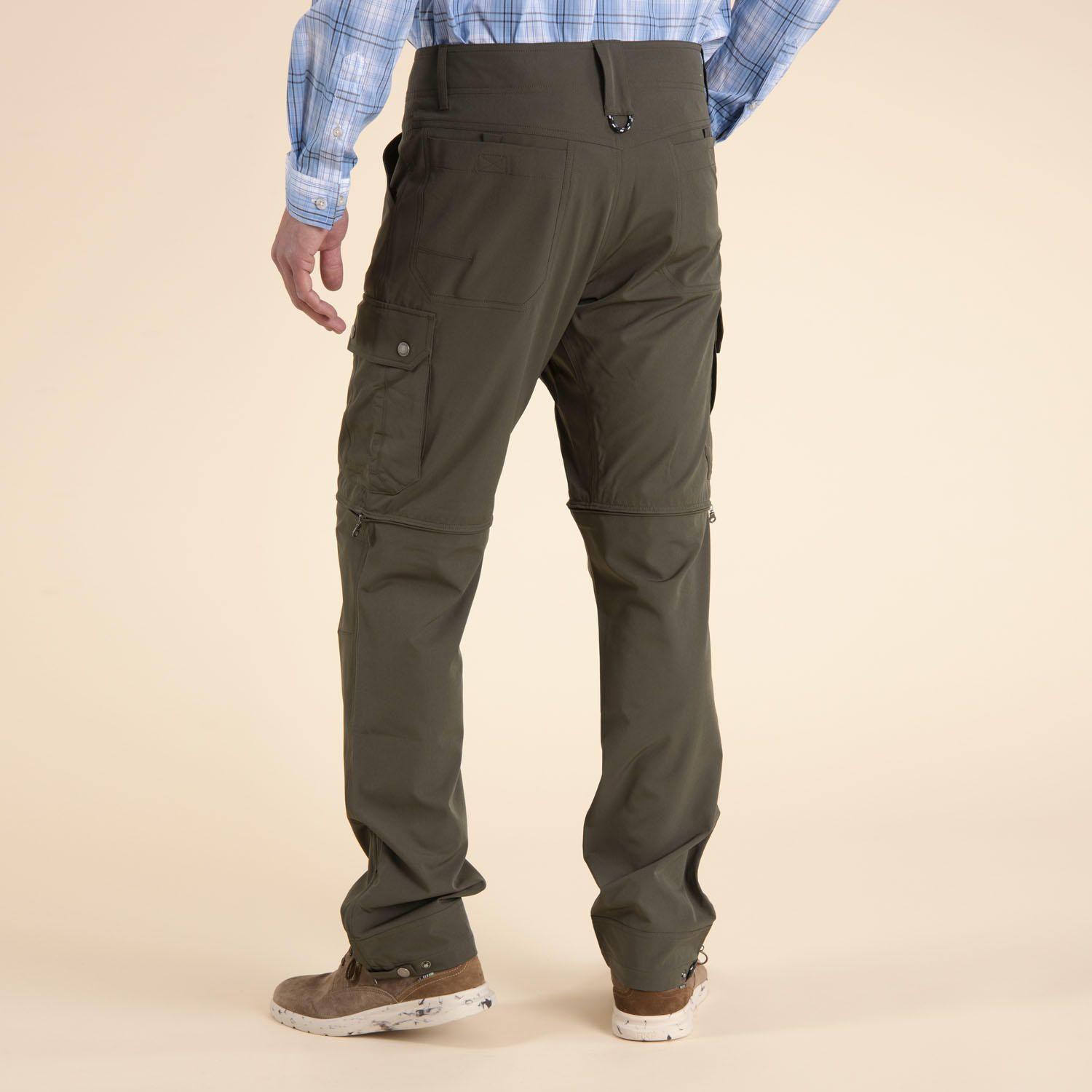 Pantalón Hombre Desmontable Verde-1