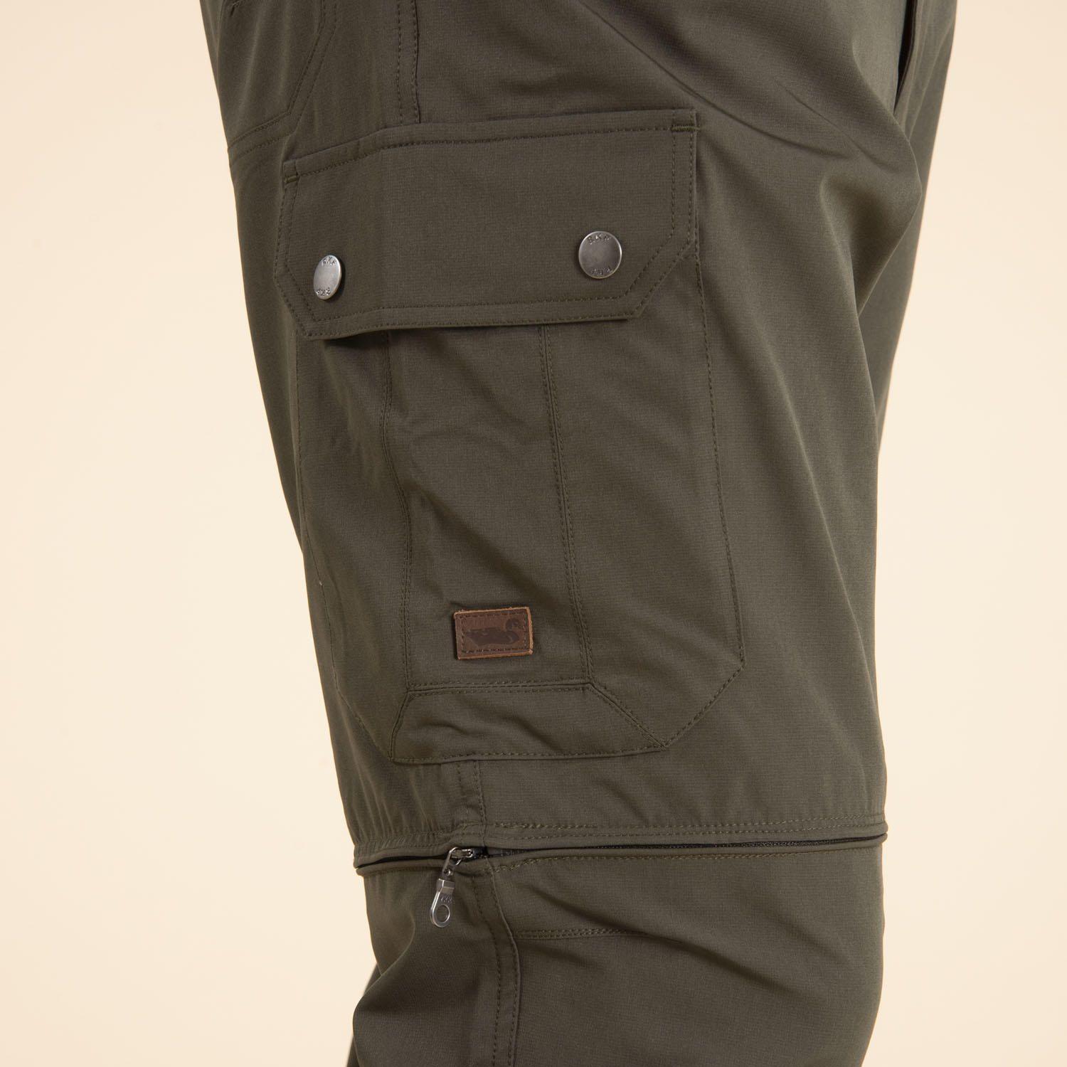 Pantalón Hombre Desmontable Verde-3