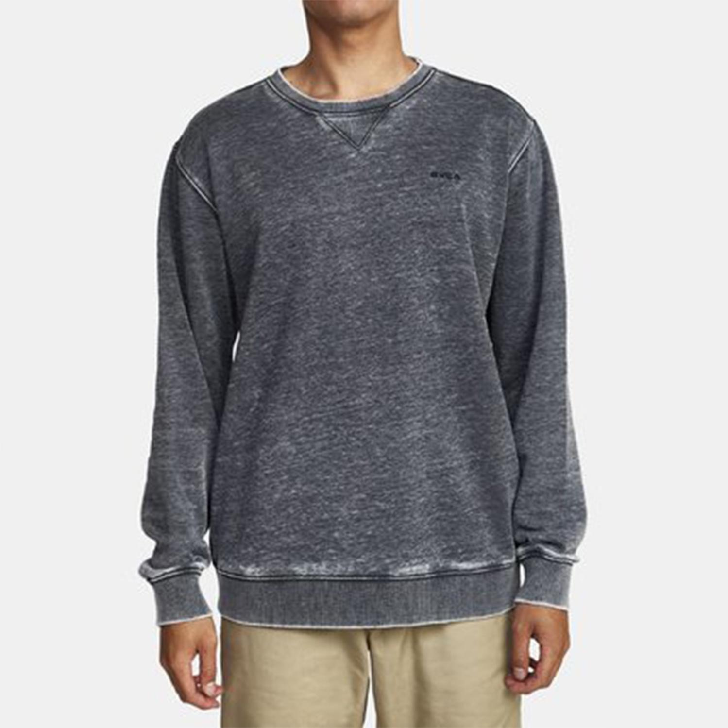 Poleron Hombre Psyched Crew Negro-0