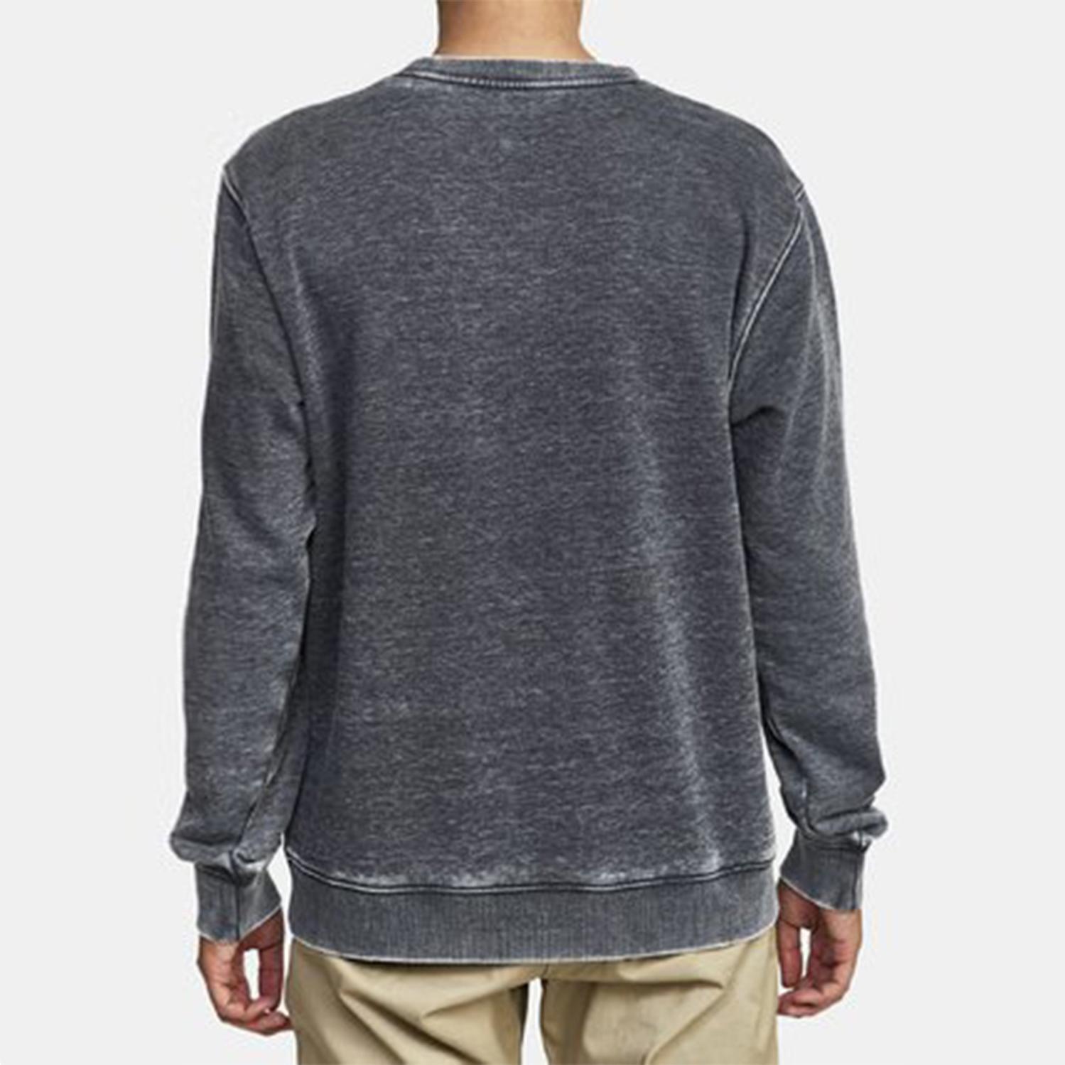 Poleron Hombre Psyched Crew Negro-2