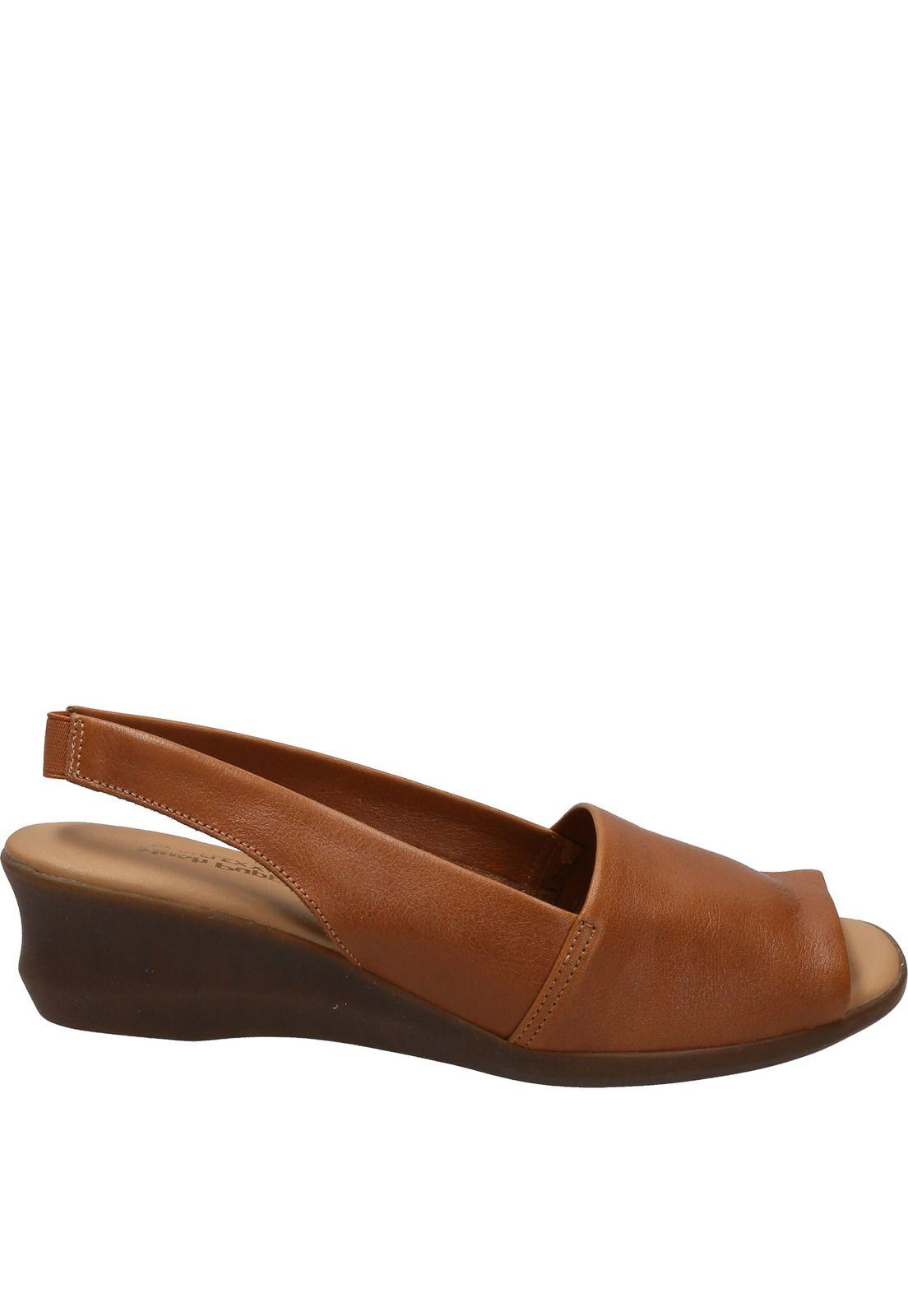 Sandalia Cuero Mujer Barton Café-1