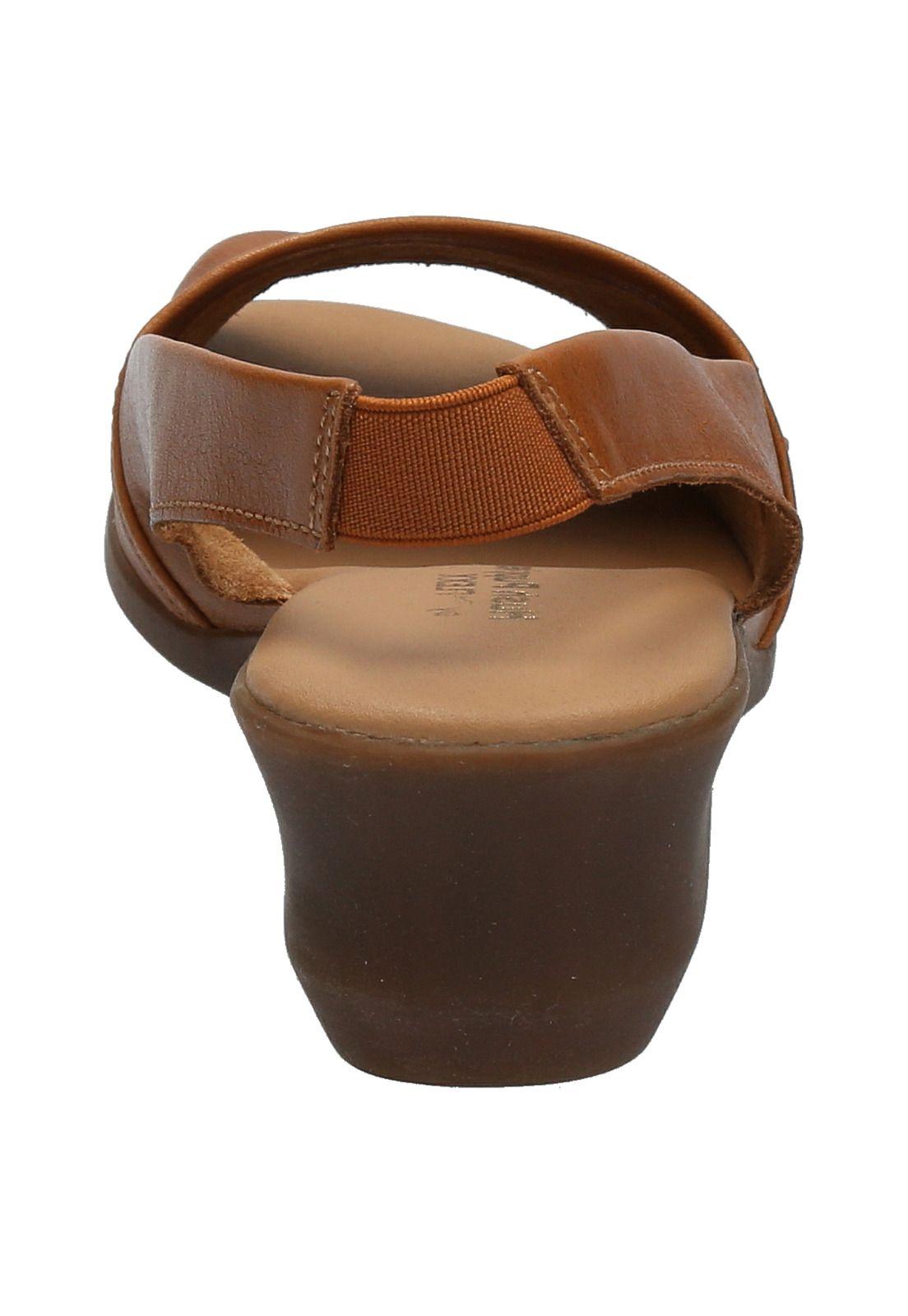 Sandalia Cuero Mujer Barton Café-5